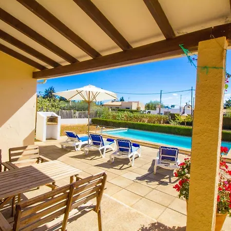 בית נופש With Private Pool, Wifi And A/c פורט דה פולנסה